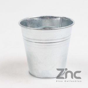 TOPF 0,55L VERZINKT 14X14X12 CM