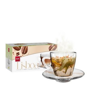 COFFEE CUP 20 CL ​​LISBOA WITH SAUCER
