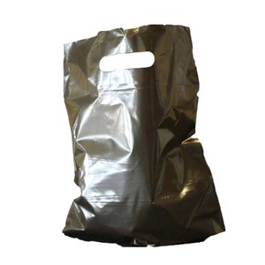 Plastic carrier bag black