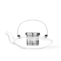 Viva Infusion™ Leaf teapot 0,55L, clear, inox filter