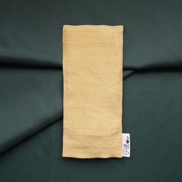 Coussin pour les yeux aromathérapie ocre