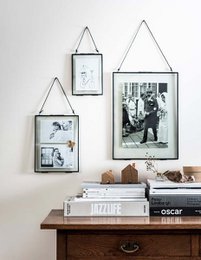 Photo Frame Metal Black with Lock 20x26x0.7cm
