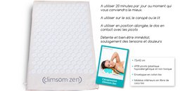 Akupressurmatte, 100 % Bio-Textilien CLIMSOM Zen