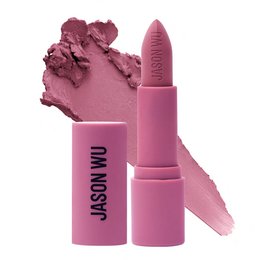 Creamy, long-lasting lipstick in a vibrant pink shade. Moisturizing formula with a satin finish.
