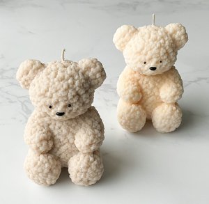 Loua Fluffy Bear Candle