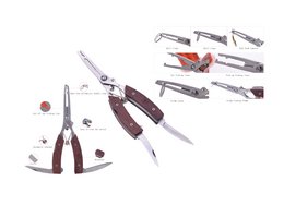 LAGUIOLE COFRET PECHEUR SET FISHING SCISSORS ROSEWOOD GRIP