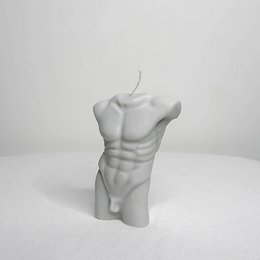 Amari men torso candle