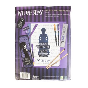 Wednesday - stationery set - 11 parts
