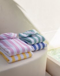 Kinderbadstrandponcho blauw