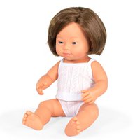 Puppe European Girl Down 38cm