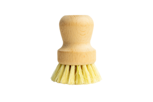 Potborstel met natuurlijke vezels