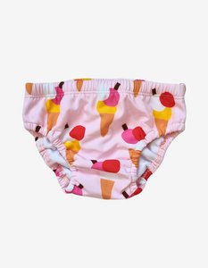 Baby Schwimmwindel Eiswaffel-Druck