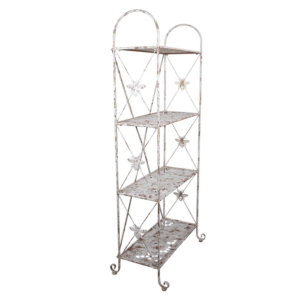 Wandrek Wit Bruin, IJzer 76x47x177 cm
