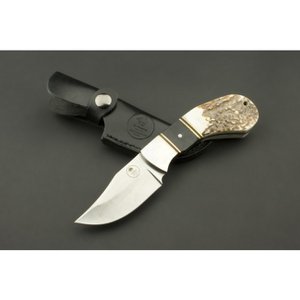 ED MAHONY Buffalo Skinner, jachtmes, 440C