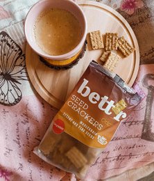 Seed Crackers Wholegrain, organic, Bett'r, 150g