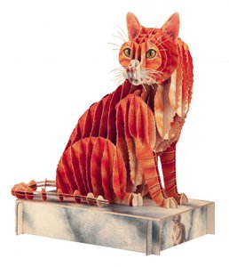 Cat animal figure