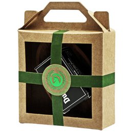 Gift set mini-Dudu Osun® CLASSIC 25g, small olive wood bowl