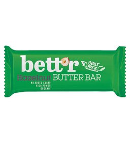 Hazelnut Butter Bar, organic, Bett'r, 30g