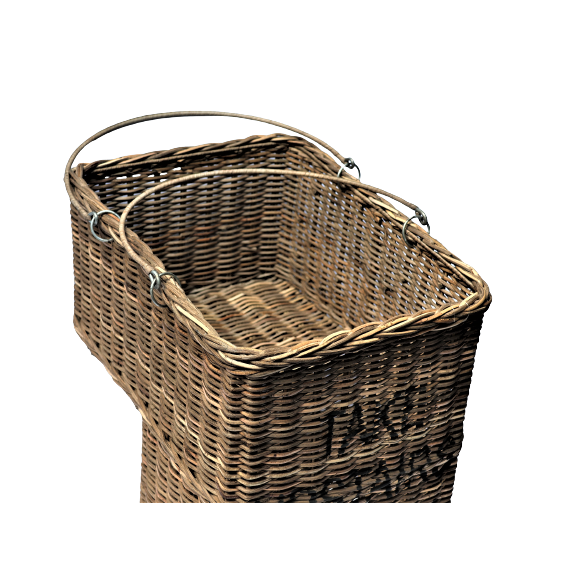 Panier Rangement Escalier En L - Organisateur Marches Pour Linge, Jouets, 25.5x40x42cm Noir