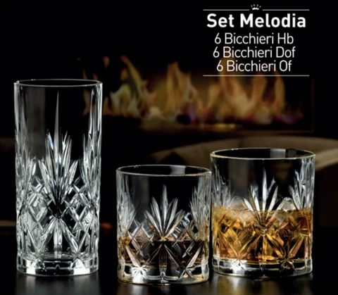MELODIA 18 DLG BECHER-SET