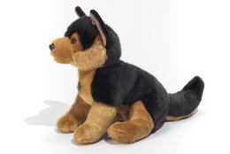 Shepherd puppy sitting 30 cm - plush toy - soft toy