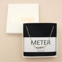 Morse code ketting, meter