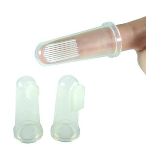 Zahnbürste mit Doppelfingerhut