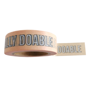 Washi tape Totally doable, per 9 pieces