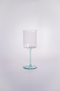 Rotweinglas über Grün, 6 Stcs.