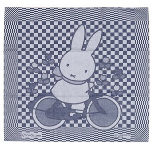 Geschirrtuch Dick Bruna | Miffy auf dem Fahrrad