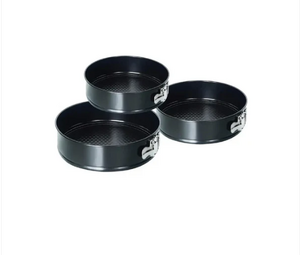 🎂 Nit-stick Springform Cake Pan Set-3 pc's | Ø 24/26/28 cm