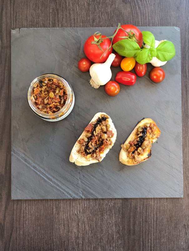 Middelhavs Bruschetta Pate/Gemüse Mix 180 g