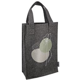 Filz Geschenktasche "One Line Flower" VE 8 so