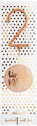 Hiphip hooray Roségold 290 Sortiment 144 Wondercandle® classic