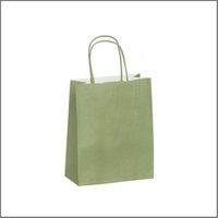 Papieren tas - S – Olijf groen- Jade (100 stuks)