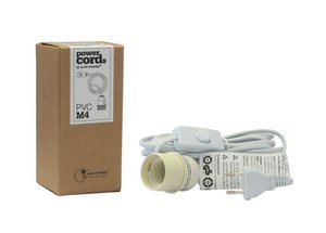 Organisatie / stroomkabel M4 White