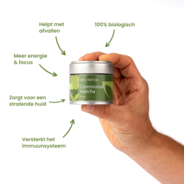Ceremonial Matcha Tea ORGANIC - 30gr