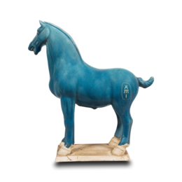 Set Caballo Mediano Celeste