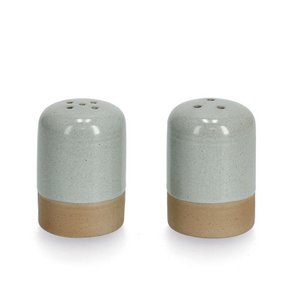 Salt/pepper shaker set, 2 pieces, stoneware