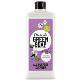 All-purpose cleaner with lavender and rosemary scent, in a 750ml bottle.