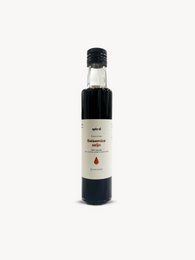 Dark glass bottle, black cap, balsamic vinegar, Italian condiment, 250ml size, white label