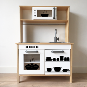 IKEA Duktig Küchenaufkleber komplettes Set
