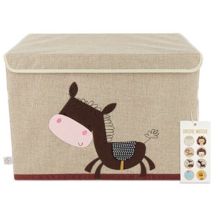 Storage box donkey with lid
