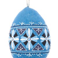 Hand-painted Easter Egg (blue)