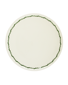 Dinerbord groene stemming