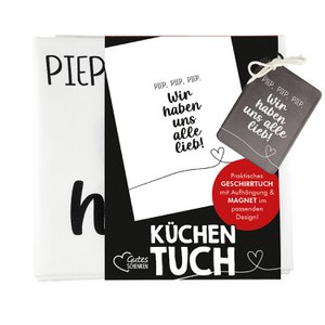 Geschirrtuch; Magnet Küchen Freude Piep-piep, VE 4