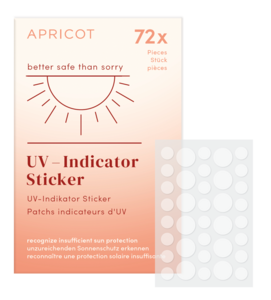 APRICOT UV Indicator Sticker