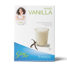  Vanilla-flavored protein shake with 5+1 servings. Low in carbohydrates and high in protein to support weight management goals.