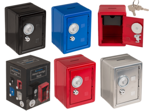 Metal savings bank,