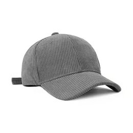 Legend Cap Basic - eindbaas - Corduroy - Grey